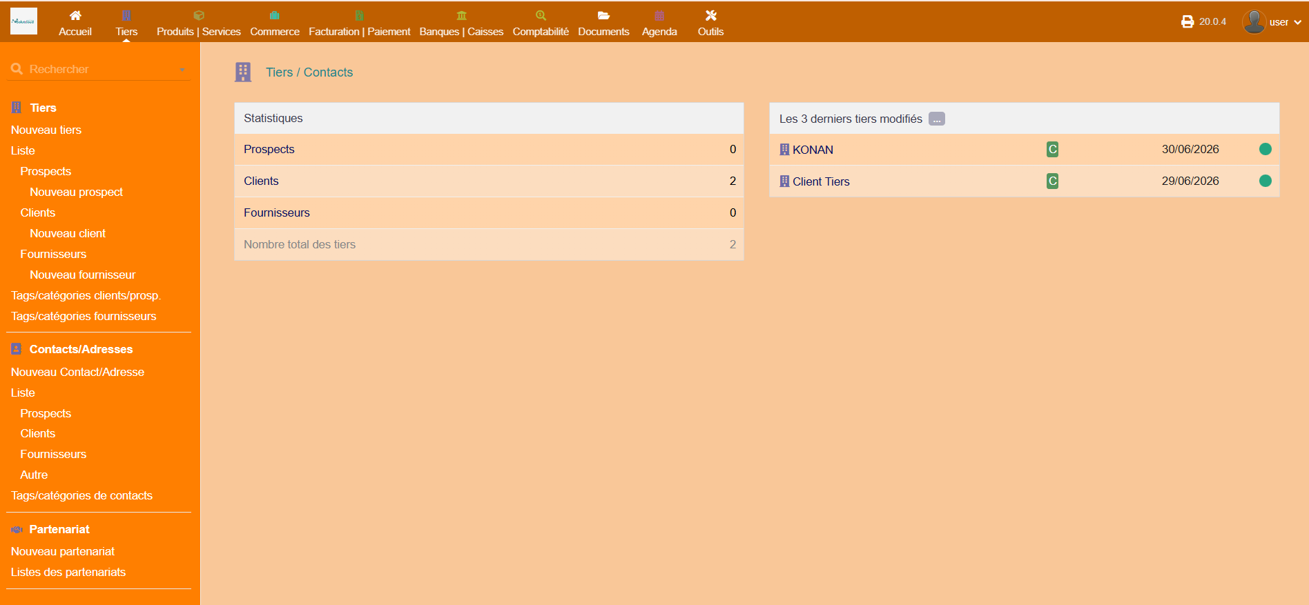Interface Solutcloud